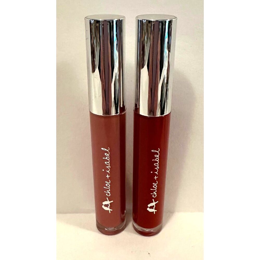2X Chloe + Isabel Liquid Lipstick Gloss ISABEL/CHLOE-BEL NEW